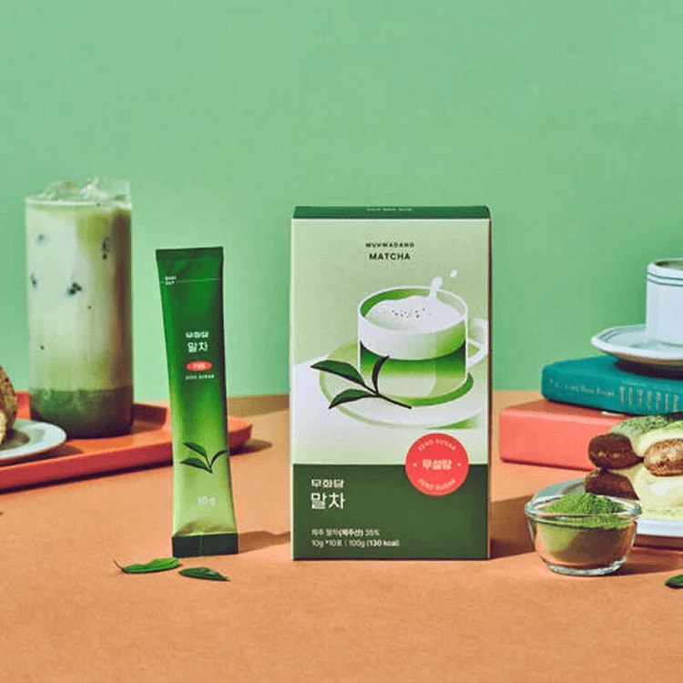 Muwhadang 低糖抹茶拿铁粉 1 盒