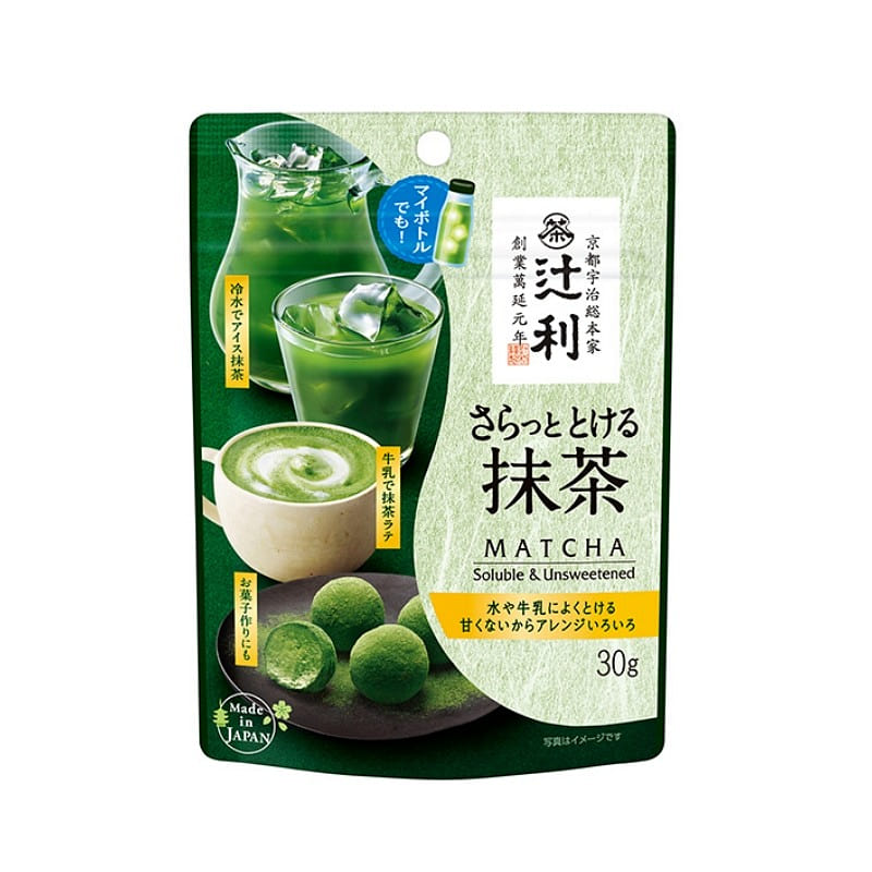 片冈物产 辻利速溶抹茶粉 30g 1 份
