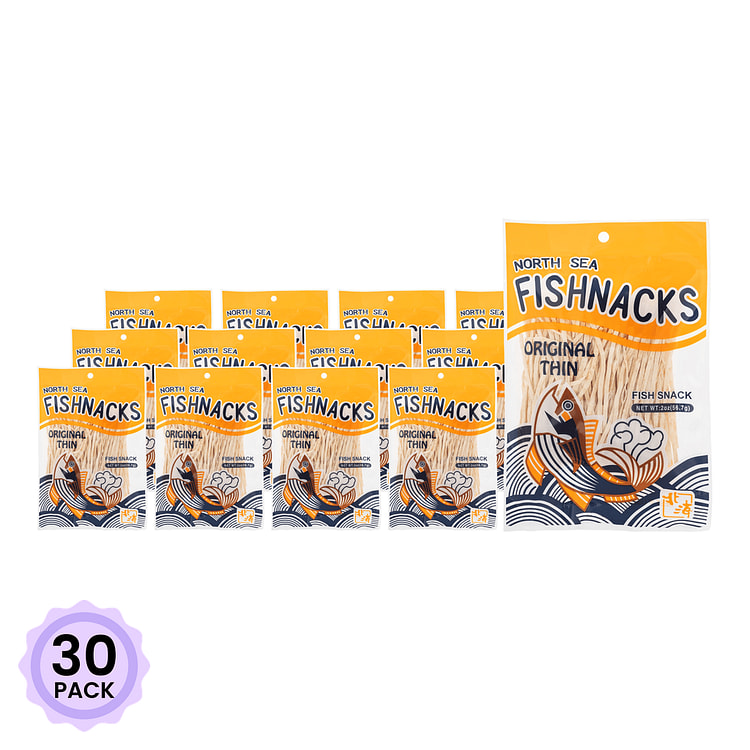 North sea 干し魚の細切り 56.7 グラム*30 パック