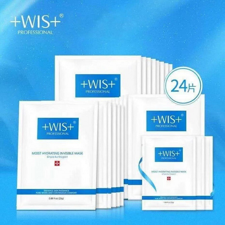 【WIS】 隱形水潤面膜 24片/盒 1 盒