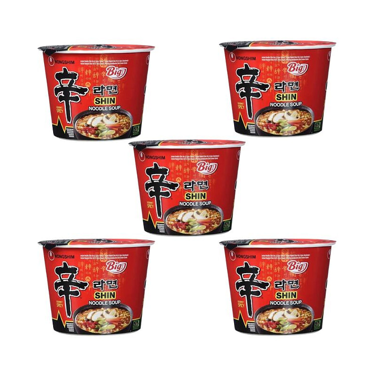 Nongshim Shin 大碗拉面 114g 5 包