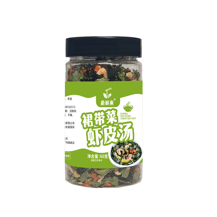 蔚鲜来裙带菜虾皮汤60g*2瓶