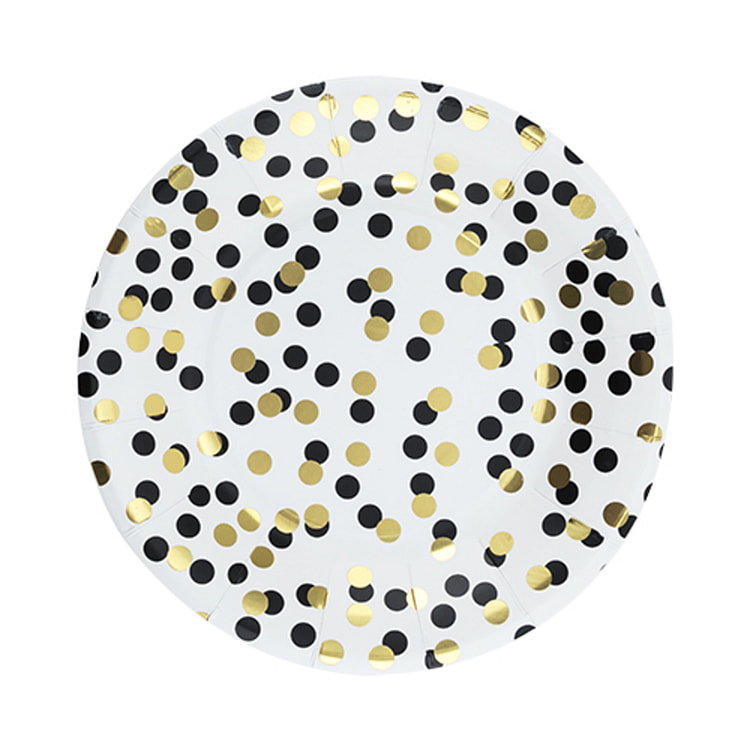 Polka Dot Appetizer Plate by Cakewalk