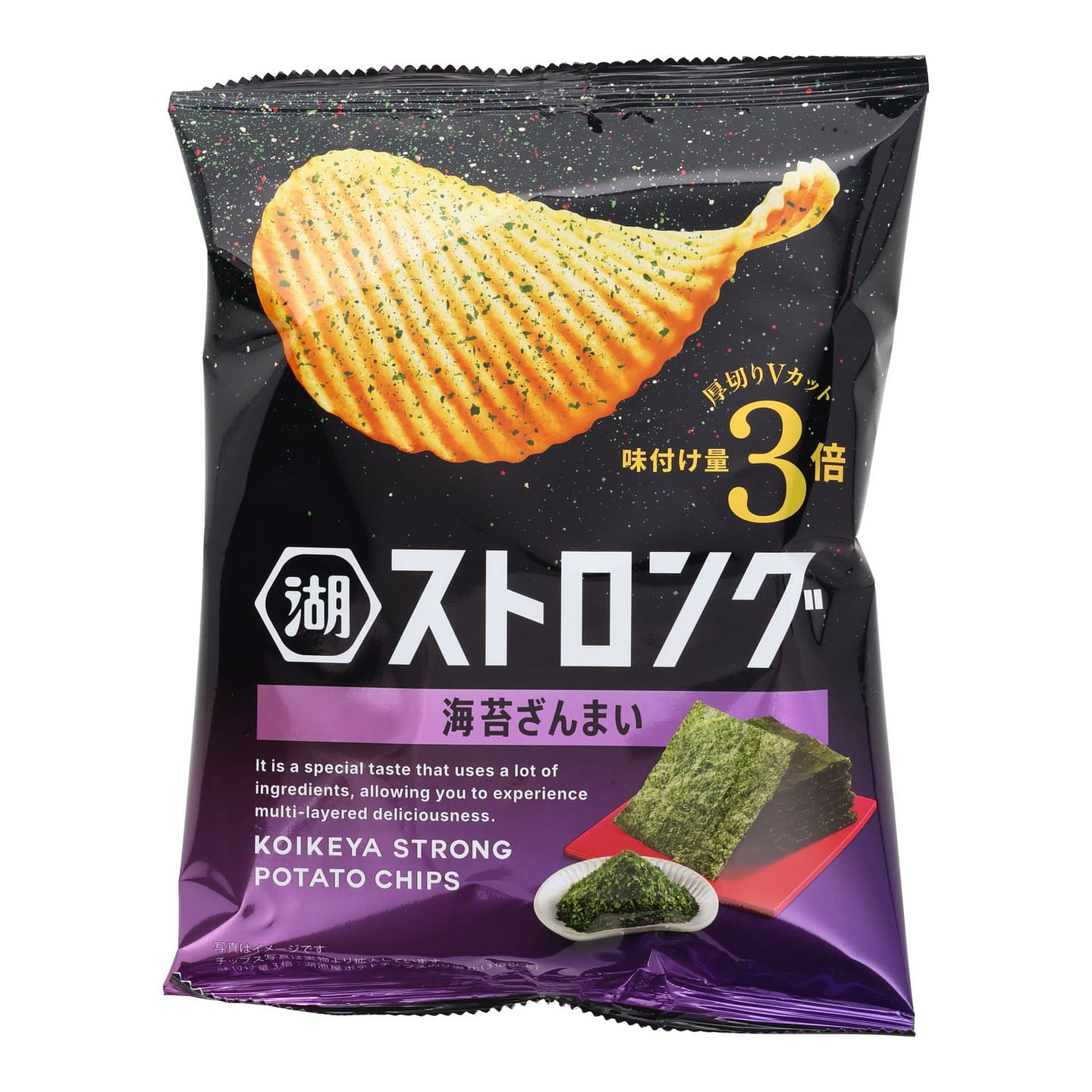 Koikeya Strong Seaweed Chips 60 g