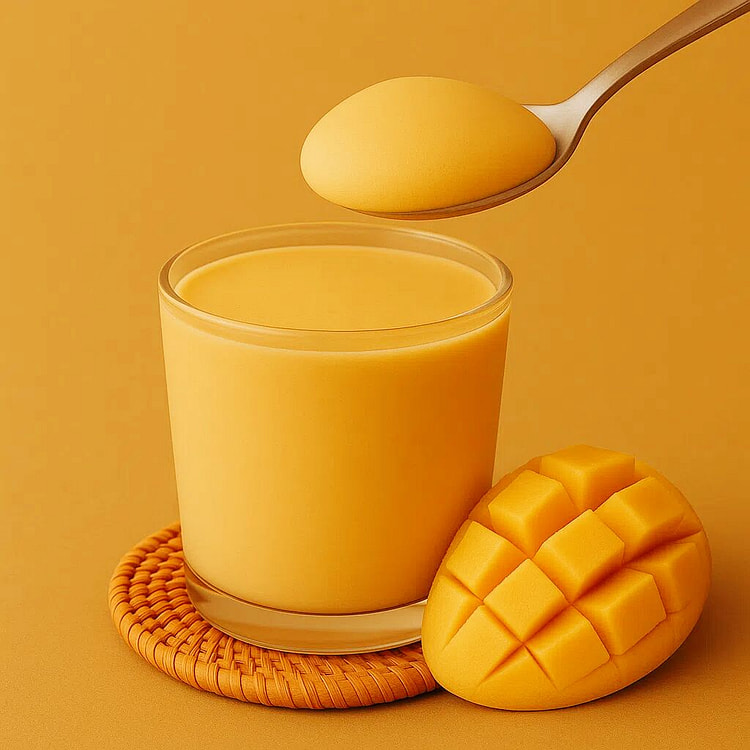 Mango Dessert Cup with Hidden Lychee Jelly  9oz