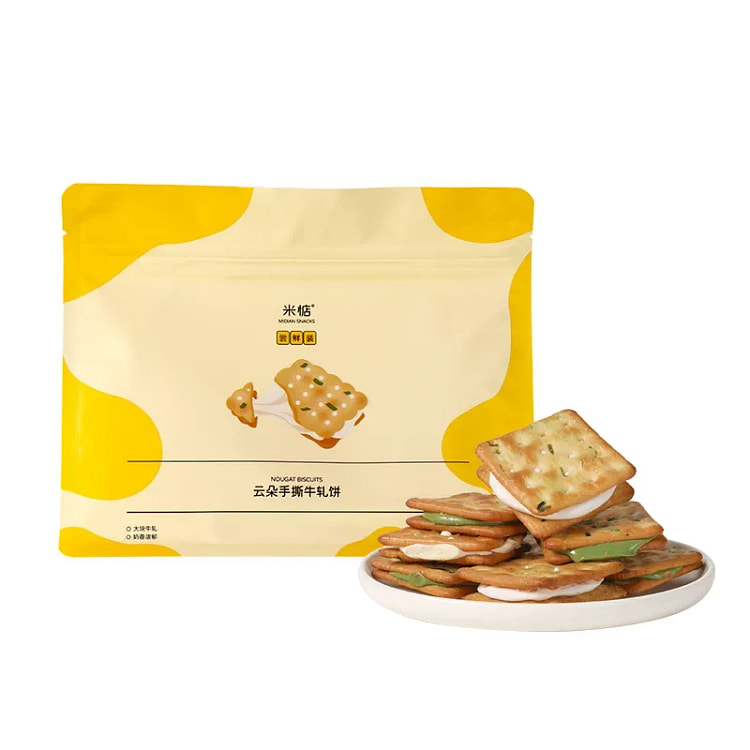 Hand-torn Nougat Biscuit Mixed Flavors 90g*1 90 g