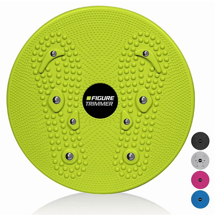 Figure Trimmer Waist & Core Ab Twister Disc  LIME