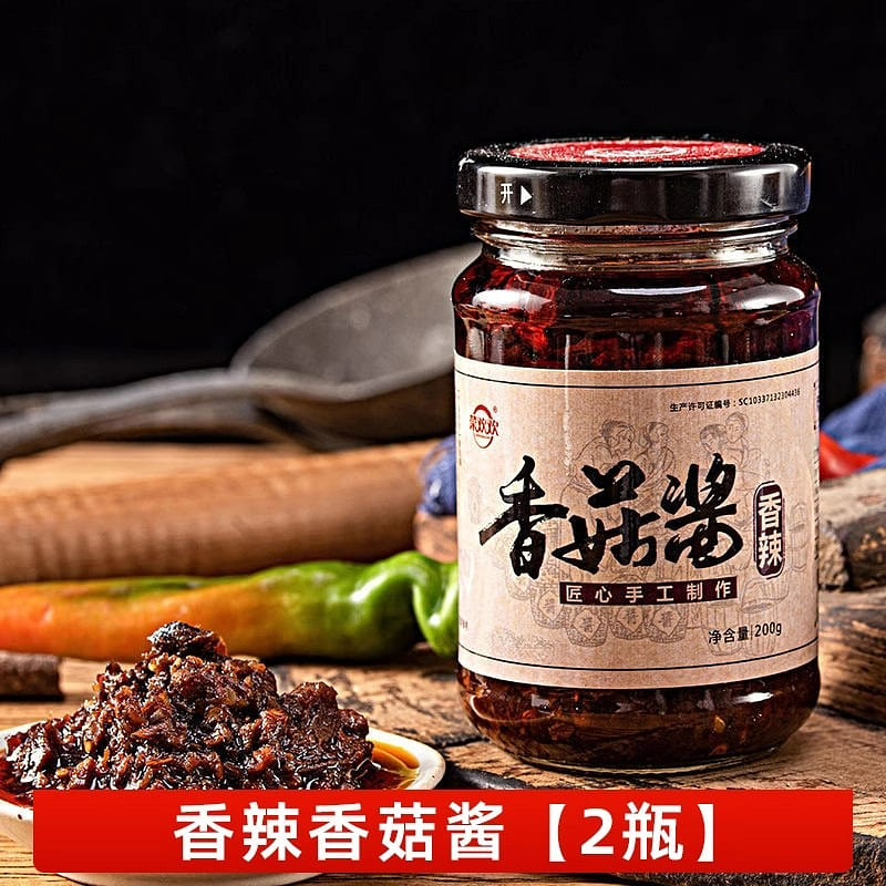 Spicy Mushroom Sauce 200g*1bottles 200 g