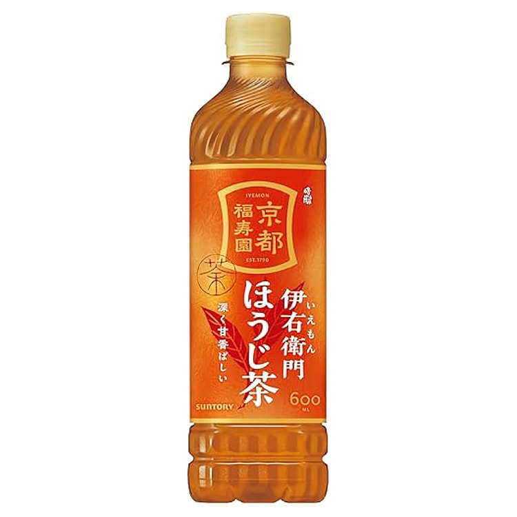 SUNTORY 三得利 伊右卫门 烘焙茶饮料 600 毫升
