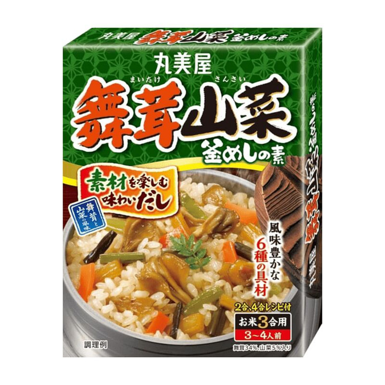 Maitake & Wild Vegetable Kamameshi-no-moto 1 pack