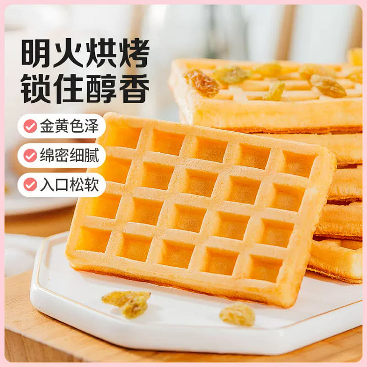 百草味华夫饼糕点800g*1箱 800 克