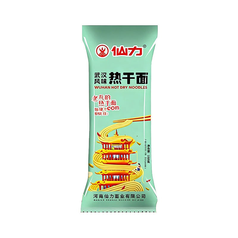 Wuhan Hot Dry Noodles 166g with Sauce 1 pack