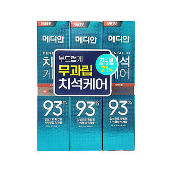 Median NonGranulated Tartar Care Toothpaste(3Pack) 1 each