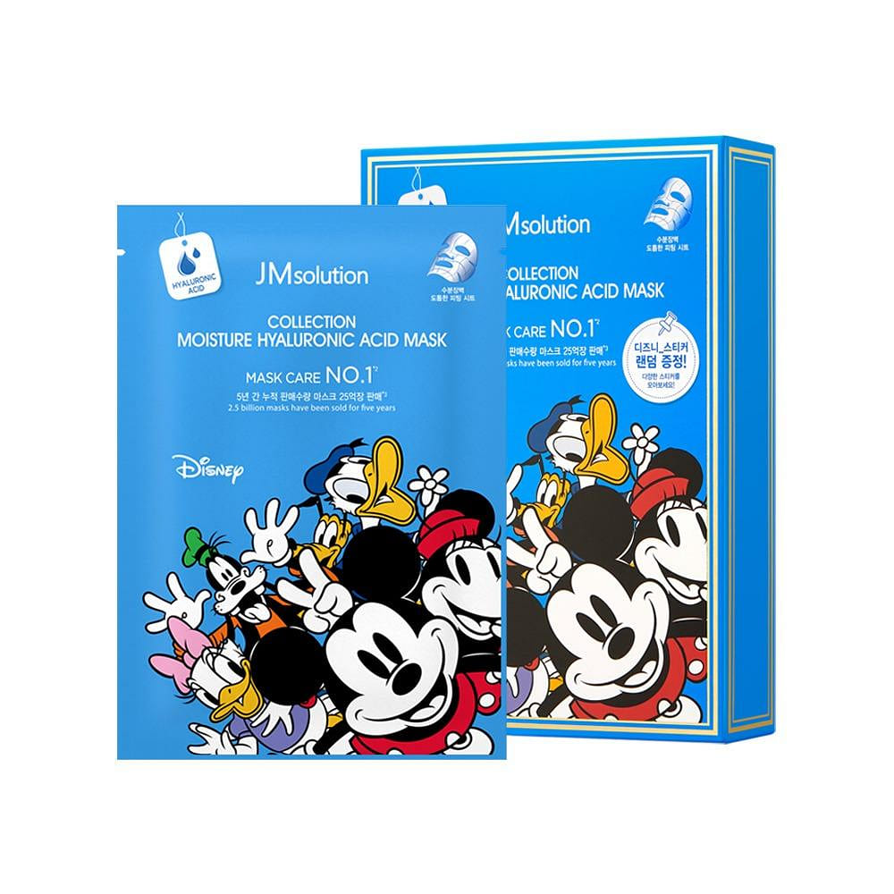 JMsolution Disney Collection Moisture Hyaluronic Acid Mask 10pcs/ 1 box
