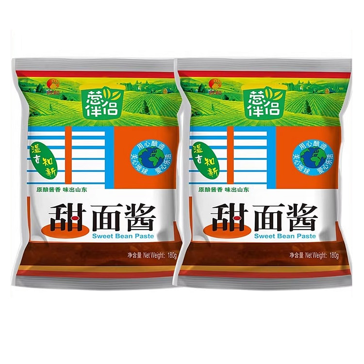 葱伴侣甜面酱180g*2袋