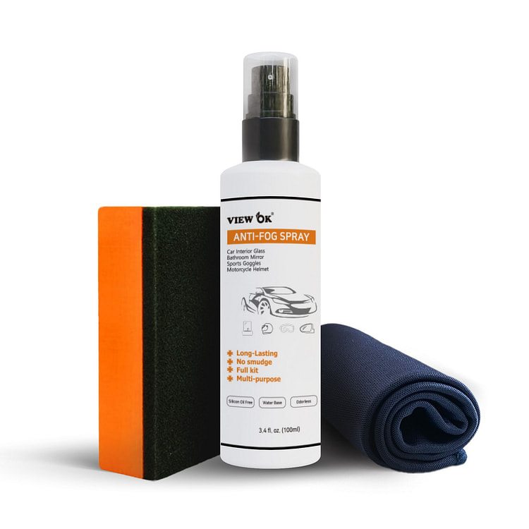 Anti-Fog Spray for Car Interior Glass 3.38 Fl. Oz
