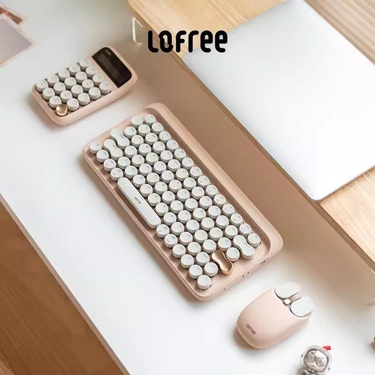 Lofree - Milk Tea Keyboard