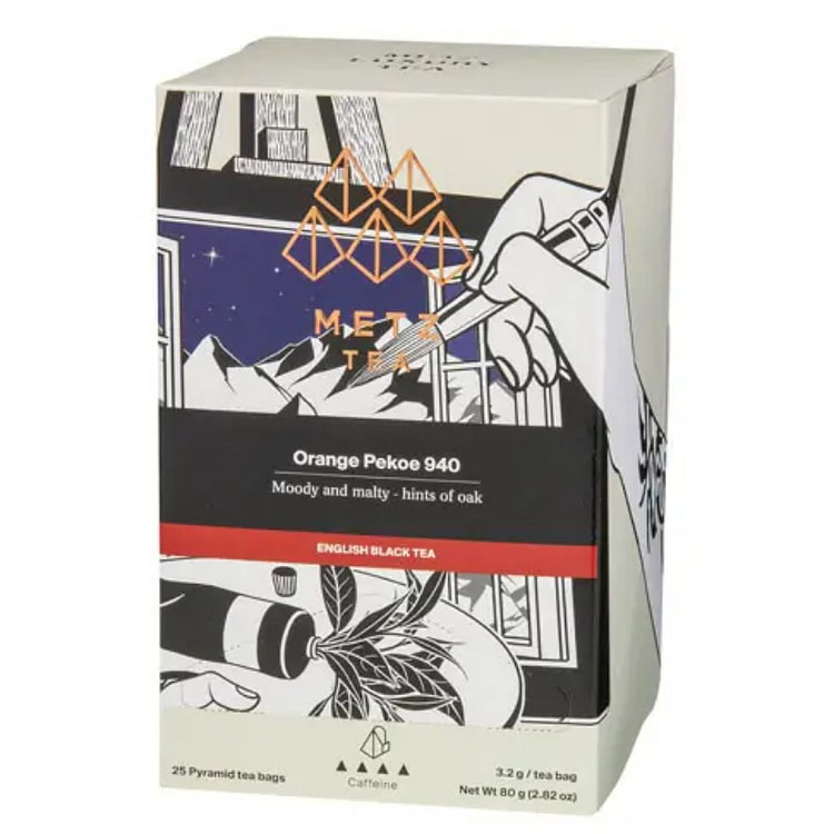 METZ 顶级橙黄白毫红茶 | 锡兰精品 25 包