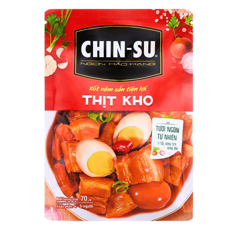 Chin-Su Restaurant Sauce Braised Pork 70g 1 each