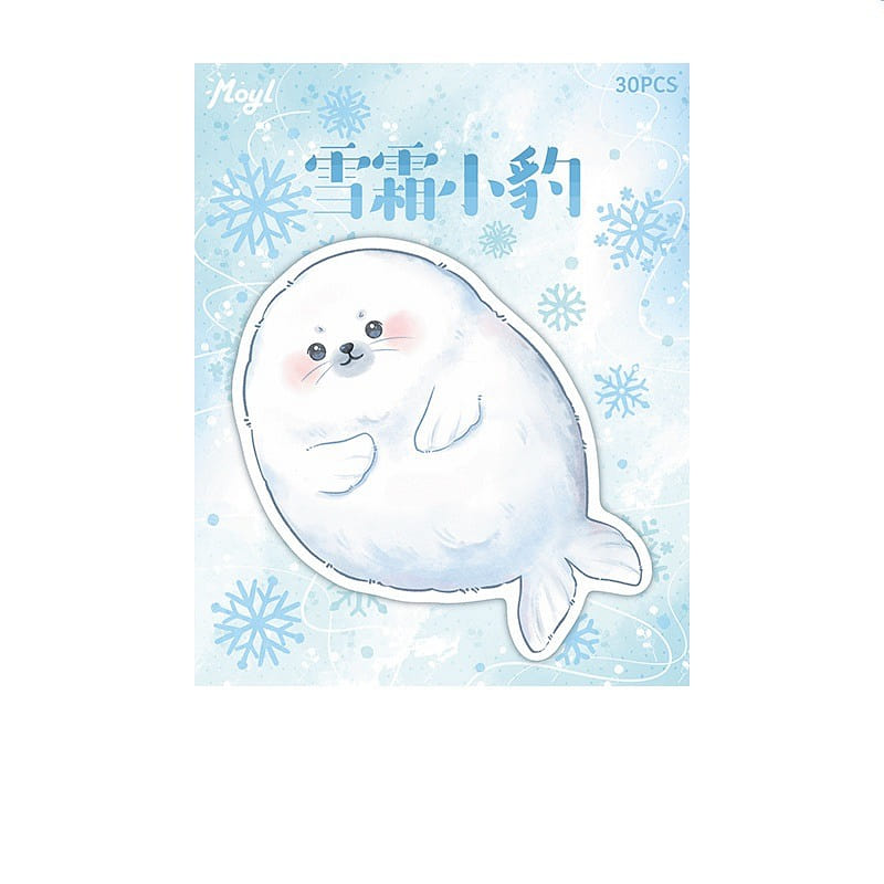 Ins Little Animal Sticky Notes Notepads – Seal 1 count