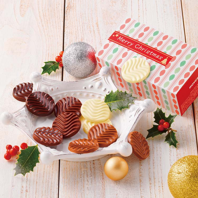 ROYCE Christmas Selection Wave Chocolate Gift Box 20 pcs