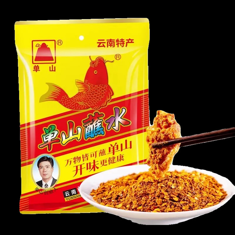 云南特产单山蘸水微辣400g 400 克
