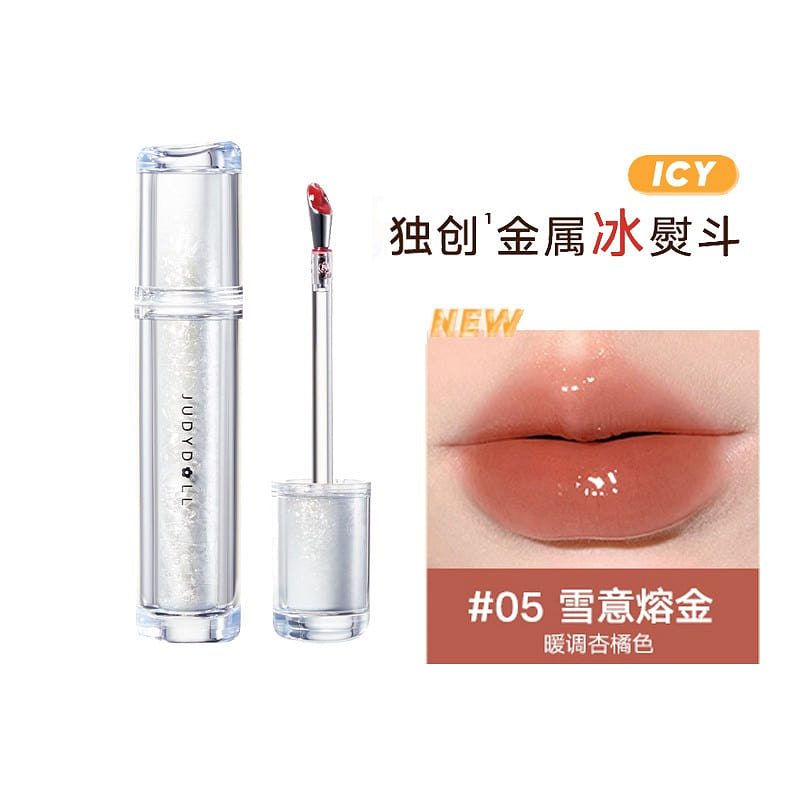 Judydoll Ice Watery Lip Gloss #05 Sunset Orange 2.4 グラム