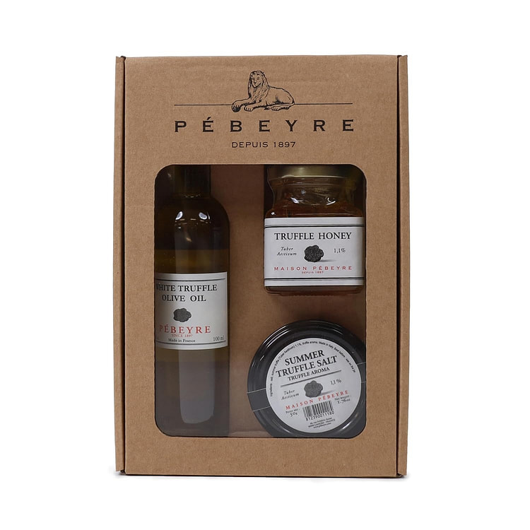 松露三重奏套装——蜂蜜、橄榄油和盐 3 份