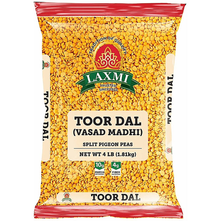Laxmi Toor Dal Plain 4 lb 1 pack