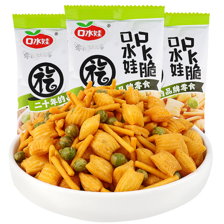 口水娃元气PK脆点心 50g*5包 250 克