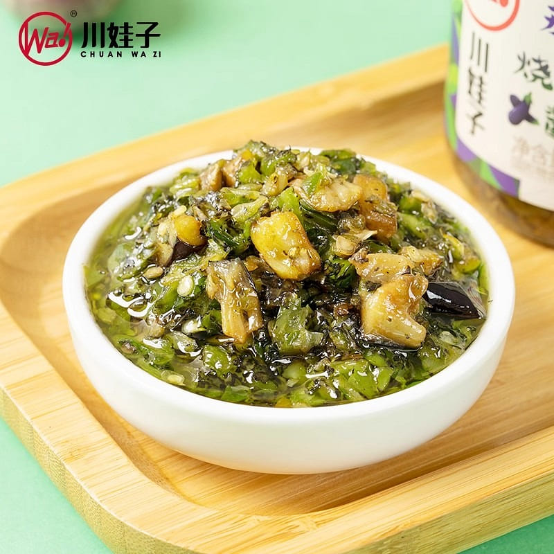 Sichuan Wazi eggplant roasted pepper sauce 230g 230 g