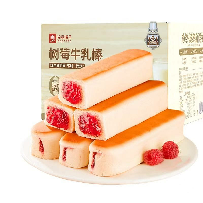 Liangpin Shop raspberry milk bread stick snack 500 g