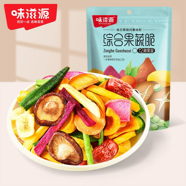 味滋源果蔬脆干片100g*1袋