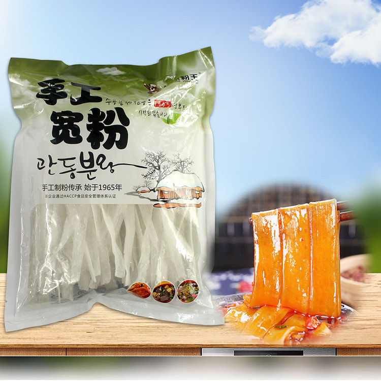 关东粉王手工宽粉 火锅粉土豆 酸辣粉 宽粉特产 300g*1袋装