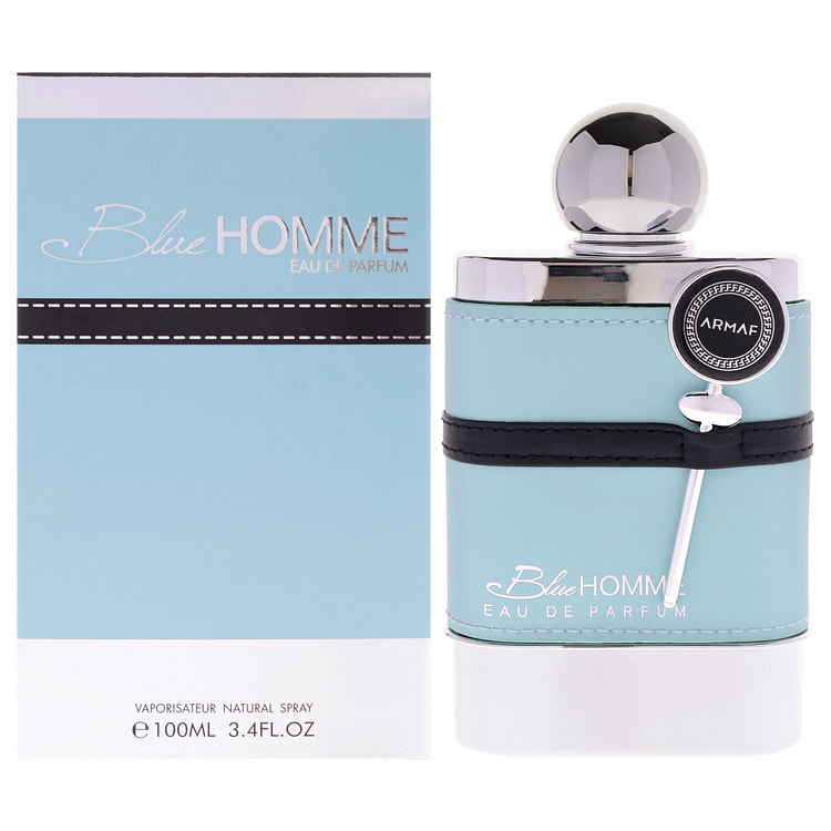 ブルー オム バイ アルマフ フォーメン - 3.4 オンス EDP スプレー 3.4 オンス
