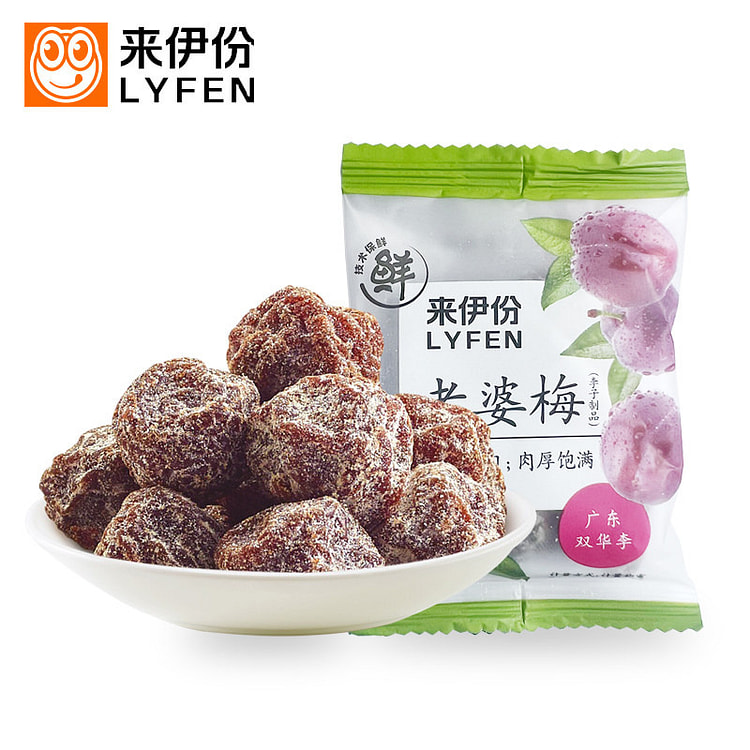 LYFEN Wife Plum seeded preserved plum 2pc approx. 72 g