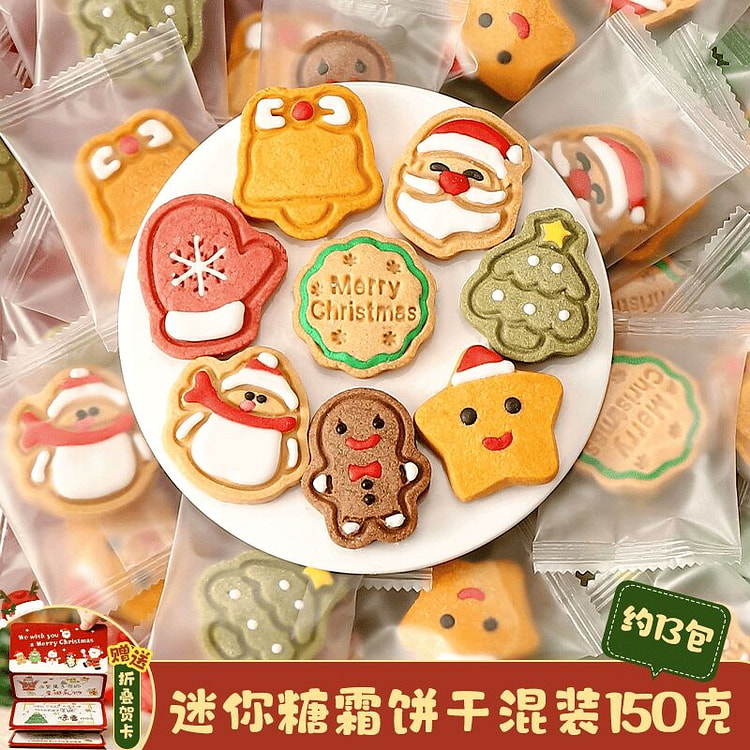 圣诞饼干手工裱花150g*1 150 克