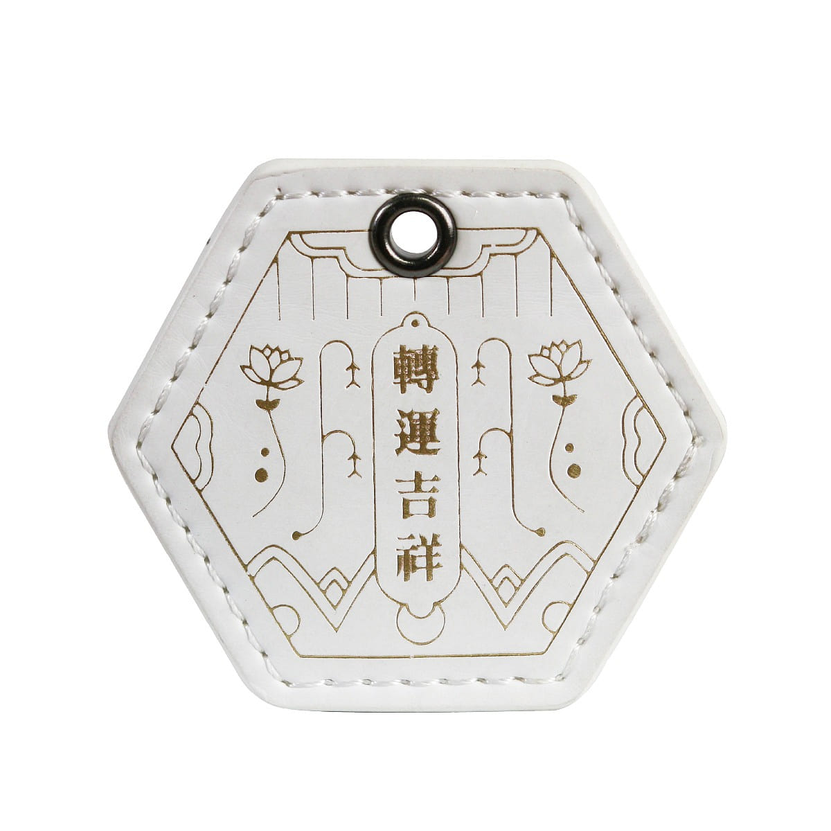 MAZUBUYBUY Guanyin Leather Amulet Lucky Charm1pcs 28 g
