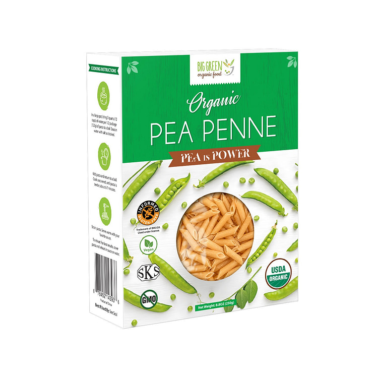 Organic Pea Penne 8.8 oz