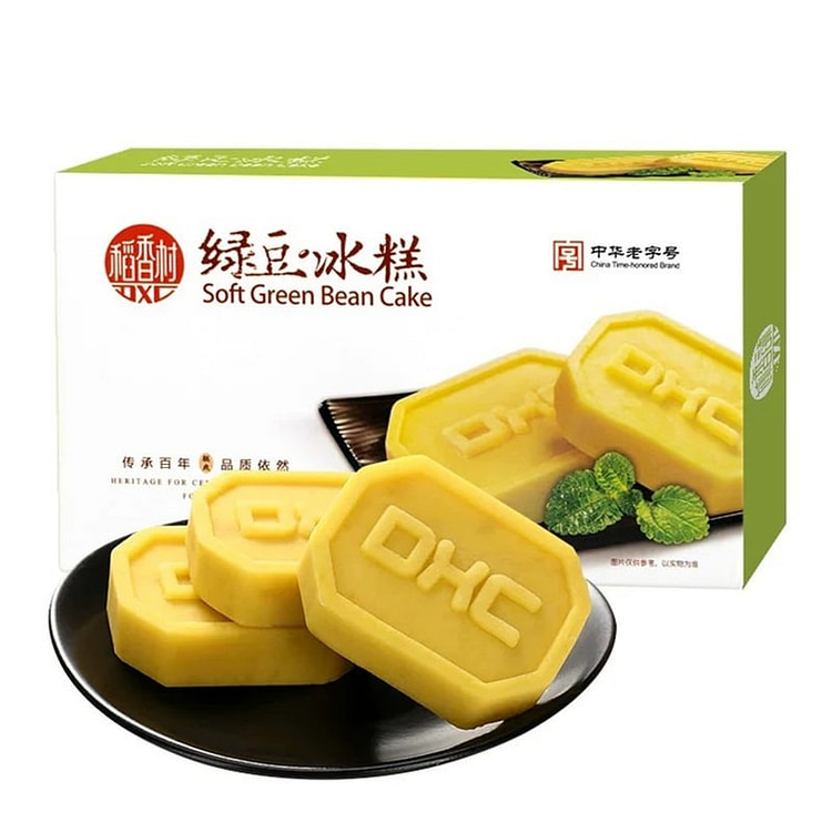 绿豆冰糕原味老式糕点点心休闲零食 120 克