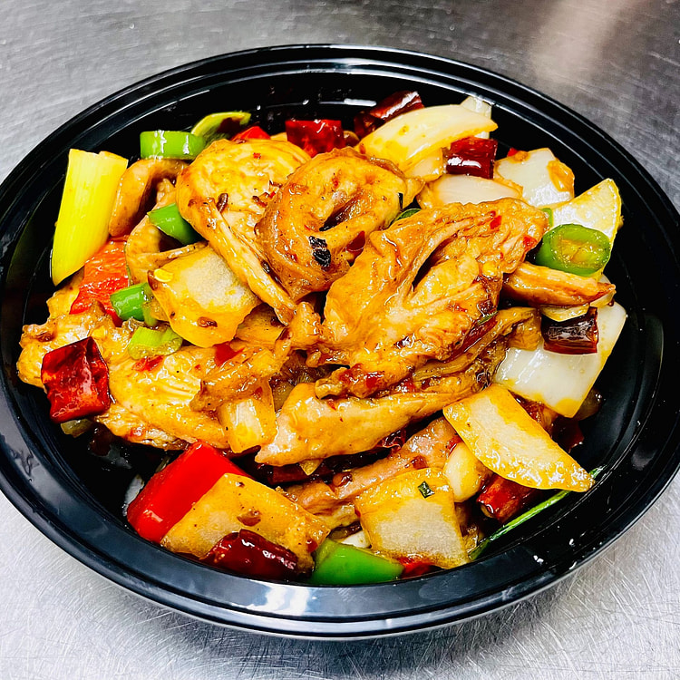 干锅肥肠 约400G