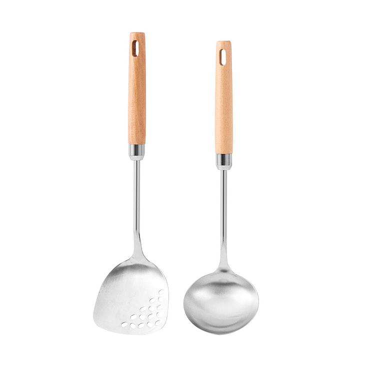 WANGYUANJI Stainless Steel Spatula + Spoon