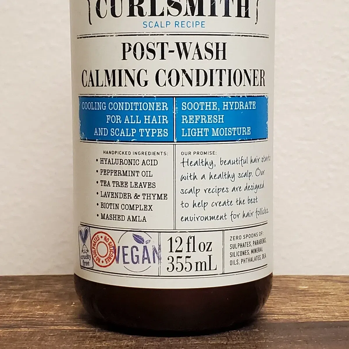 Curlsmith Post Wash Calming Conditioner 12 FlOz 1 bottle