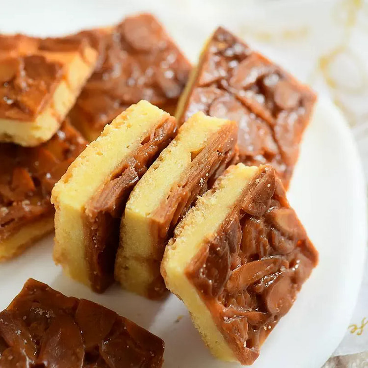 Handmade Caramel Almond Cookies 1 Bag Dessert Butt 100 g