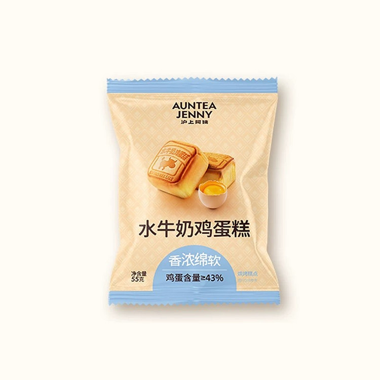 【沪上阿姨】水牛奶鸡蛋糕早餐点心 1袋