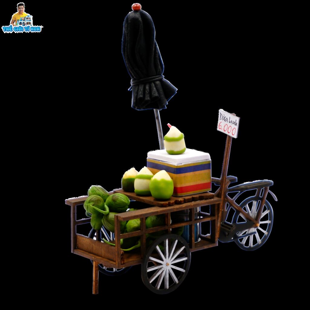 SAIGON STREET Coconut Water Street Cart DIY Kit 1 box