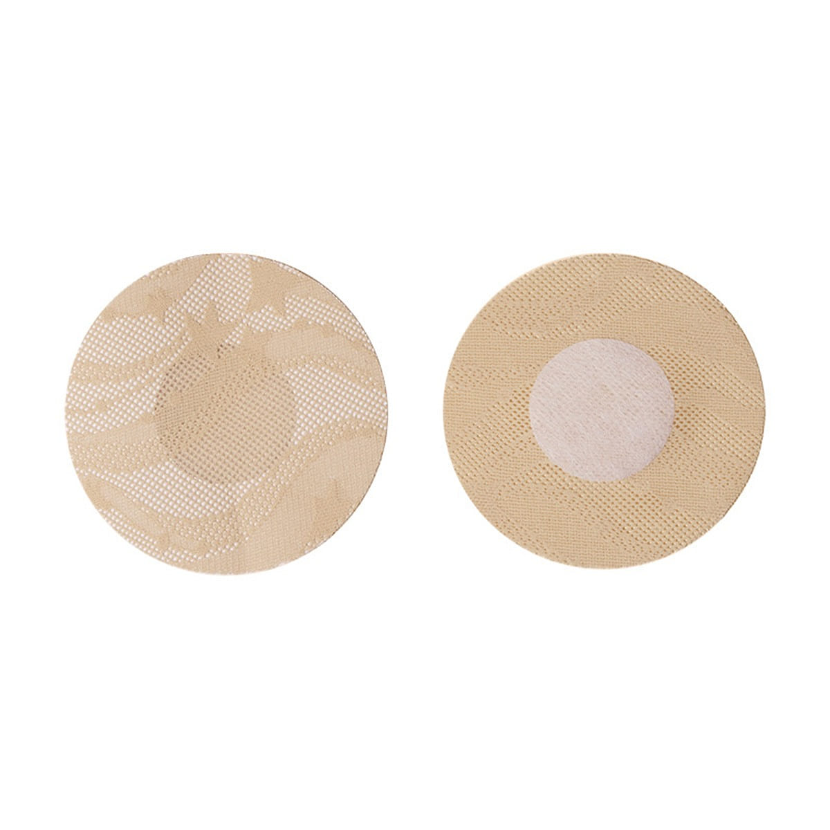 Ubras Round Ultra Thin Lace Disposable Breast Patch (10 Pairs) – Nude Skin Tone 20 g