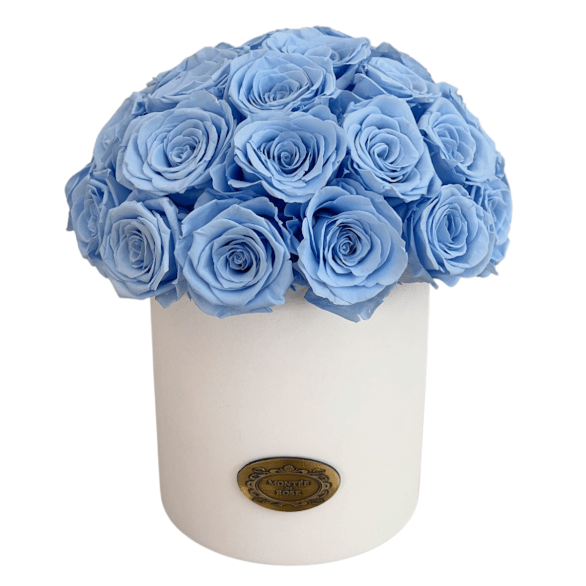 Baby Blue Rose Hamptons Vase 1 each