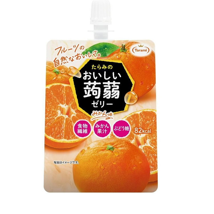 Tarami 蒟蒻果汁果冻(柑橘味) 150g 1 包