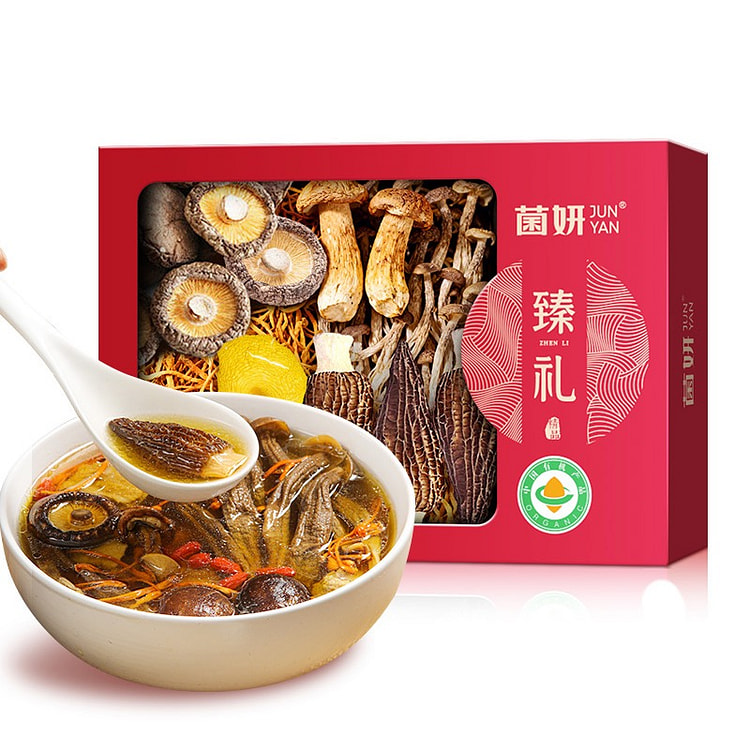 Junyan Organic Mushroom Soup Gift Box 70 g